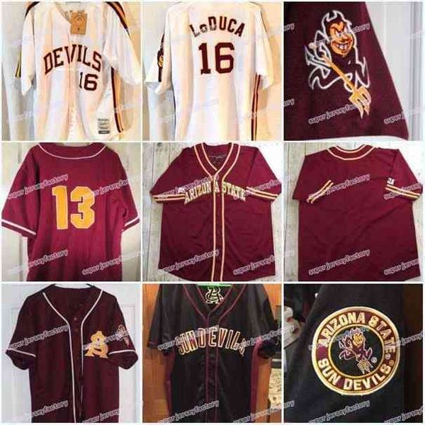 xflsp men arizona state sun devils 2007 college baseball jersey custom 16 loduca arizonastate sundeuils stitch sewn baseball jersey, Black
xflsp men arizona state sun devils 2007 college baseball jersey custom 16 loduca arizonastate sundeuils stitch sewn baseball jersey, Black