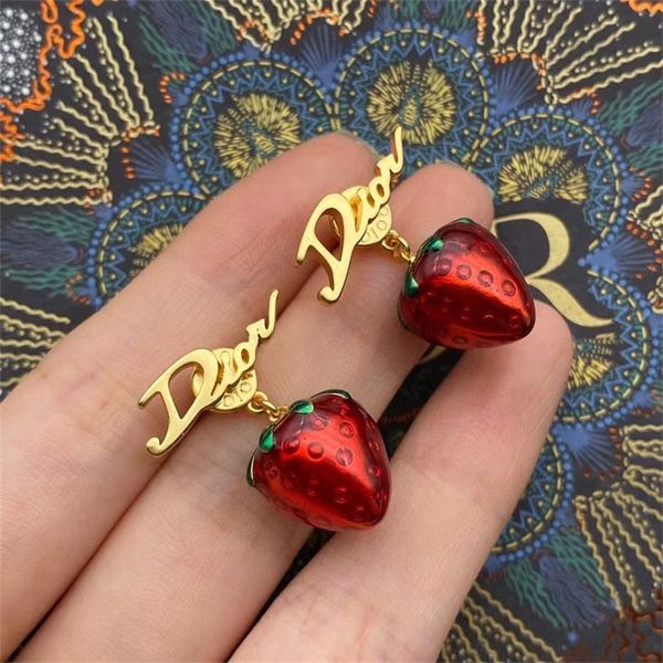 ornament charm earring 2022 new red strawberry earrings natural personalized female fruit earrings, Golden
ornament charm earring 2022 new red strawberry earrings natural personalized female fruit earrings, Golden