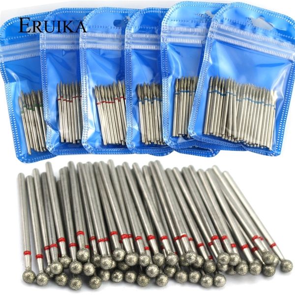 50pcspack diamond nail drill bit rotary burr sets electric milling cutters for manicure clean accessory dead skin remove 220518, Silver
50pcspack diamond nail drill bit rotary burr sets electric milling cutters for manicure clean accessory dead skin remove 220518, Silver