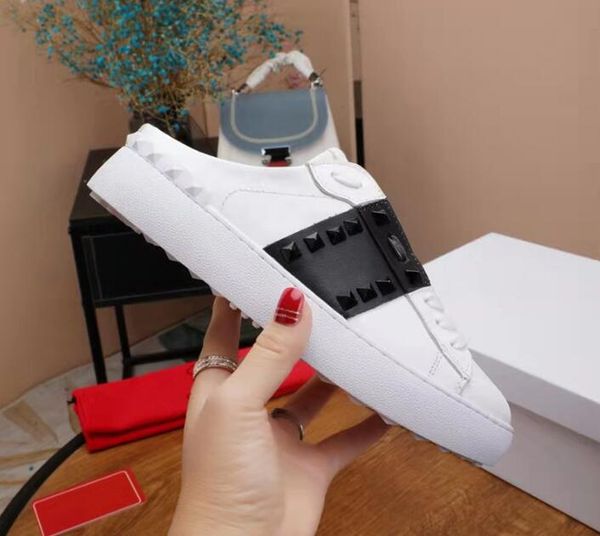 women casual shoes slippers women's sneakers designer comfort flat rivets white black golden genuine leather outdoor slipper 35-41
women casual shoes slippers women's sneakers designer comfort flat rivets white black golden genuine leather outdoor slipper 35-41