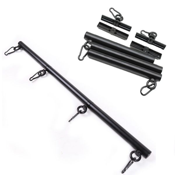 metal adjustable expandable black spreader bar set for hand cuffs ankle bondage restraint toys
metal adjustable expandable black spreader bar set for hand cuffs ankle bondage restraint toys