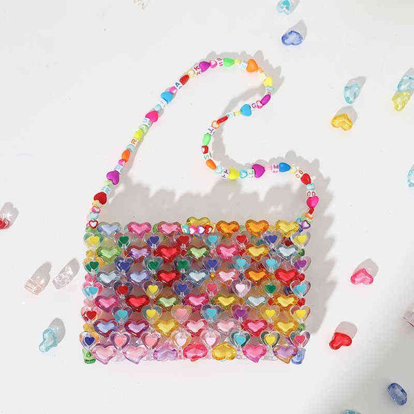 evening bag love beads bag diy hand woven gir summer jelly colorfull purses and handbags designer gift mini shoulder 20220607
evening bag love beads bag diy hand woven gir summer jelly colorfull purses and handbags designer gift mini shoulder 20220607