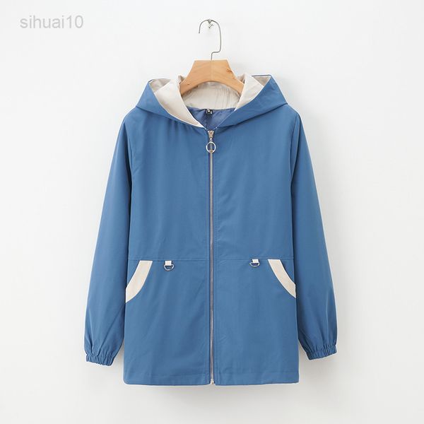 plus size 2xl-5xl women trenchcoat new spring autumn color adjustment hooded overcoat medium age female windbreaker casual l220725, Tan;black
plus size 2xl-5xl women trenchcoat new spring autumn color adjustment hooded overcoat medium age female windbreaker casual l220725, Tan;black