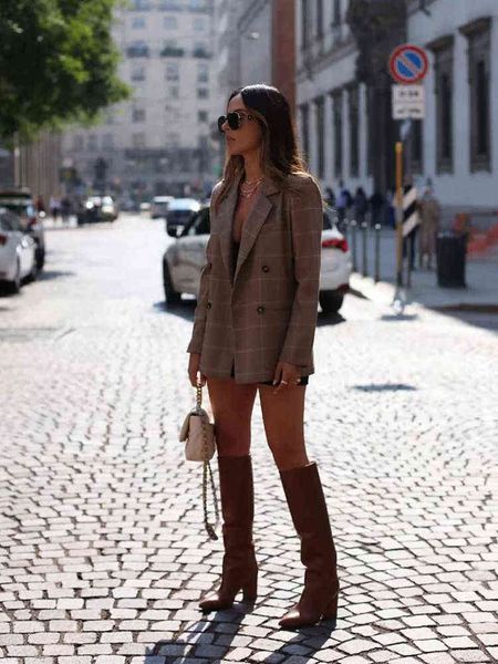 slmd vintage elegant contrast colors patchwork plaid double breasted blazers women fashion 2022 pockets colored blazer jackets j220813, White;black
slmd vintage elegant contrast colors patchwork plaid double breasted blazers women fashion 2022 pockets colored blazer jackets j220813, White;black