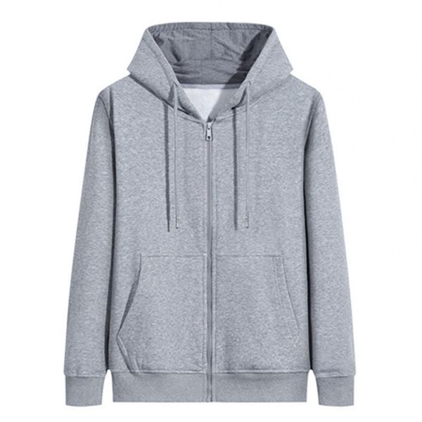 men autumn winter long sleeve hoodie sweatshirt pockets plush liner warm coat, Black
men autumn winter long sleeve hoodie sweatshirt pockets plush liner warm coat, Black