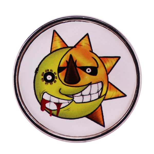 soul eater sun and moon combined with brooch comic cartoon badge two-dimensional gift, Blue
soul eater sun and moon combined with brooch comic cartoon badge two-dimensional gift, Blue