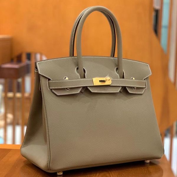 birkins handbag hand sewn bag original epsom palmprint cowhide 30 handbag luxury leather elephant grey
birkins handbag hand sewn bag original epsom palmprint cowhide 30 handbag luxury leather elephant grey