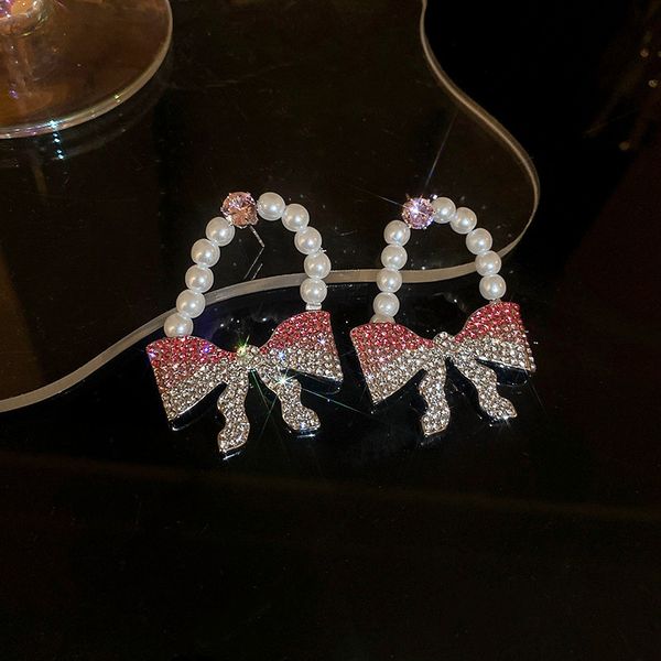 silver stud rhinestone-encrusted pearl bow flower tassel earrings fashion european and american style design earrings sweet instafamous earr, Golden
silver stud rhinestone-encrusted pearl bow flower tassel earrings fashion european and american style design earrings sweet instafamous earr, Golden