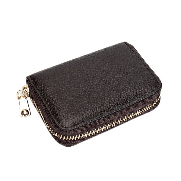 anti-theft brush head layer cowhide organ card holder multi-card leather holder women men's zipper wallet coin purse black leisure, Brown;gray
anti-theft brush head layer cowhide organ card holder multi-card leather holder women men's zipper wallet coin purse black leisure, Brown;gray
