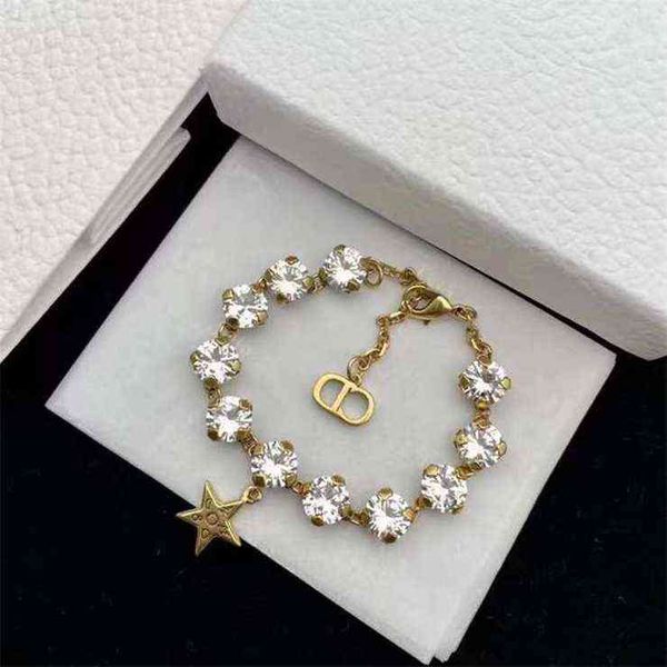 50% off online high-end version pentagonal small star rhinestone letter women's light luxury fashion ear bracelet, Black
50% off online high-end version pentagonal small star rhinestone letter women's light luxury fashion ear bracelet, Black
