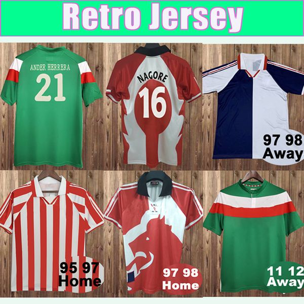 2011 2012 llorente retro soccer jerseys ander herrear gurpegui j.martinez 97 98 home away football shirt, Black;yellow
2011 2012 llorente retro soccer jerseys ander herrear gurpegui j.martinez 97 98 home away football shirt, Black;yellow