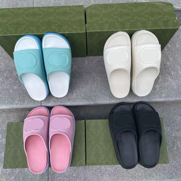 designer sandals women slide sandal with interlocking mens slippers platform slide flat thick bottom flip flops luxury sumner size 35-45, Black
designer sandals women slide sandal with interlocking mens slippers platform slide flat thick bottom flip flops luxury sumner size 35-45, Black