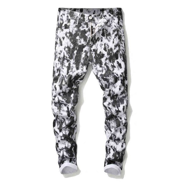 men's pants hairstylist autumn men's floral pants slim trendy nightclub leggings white spot printed 1o7j, Black
men's pants hairstylist autumn men's floral pants slim trendy nightclub leggings white spot printed 1o7j, Black
