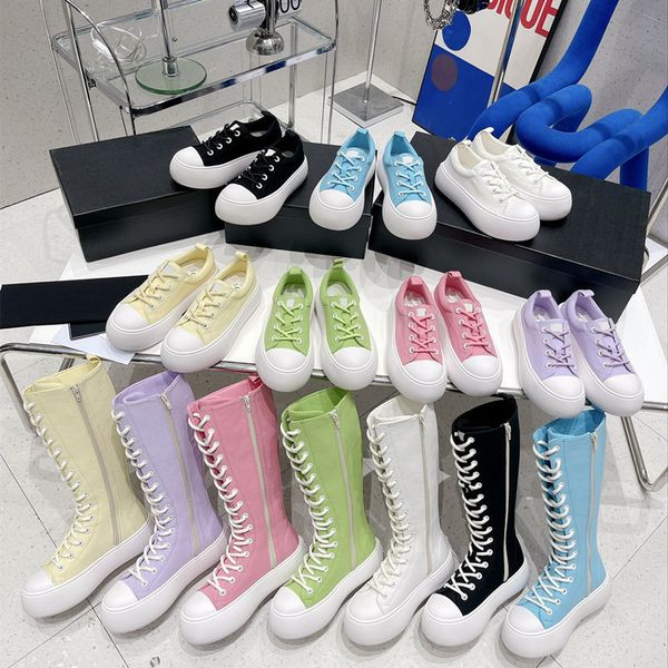 woman c knee boots platform canvas designer high ankle womens boot with chain lace up elastic rubber tube height 33cm shoes chan and el, Black
woman c knee boots platform canvas designer high ankle womens boot with chain lace up elastic rubber tube height 33cm shoes chan and el, Black