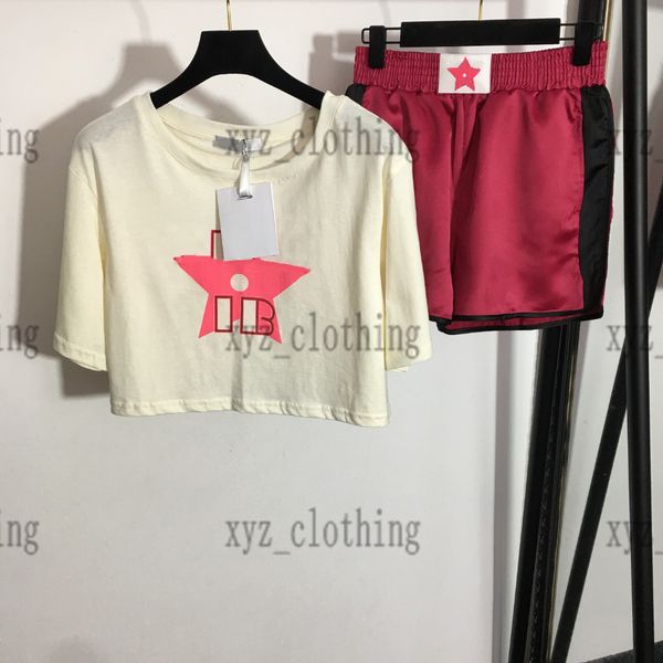 women pants sets short t-shirts black color five-pointed star letter print cotton short-sleeved t-shirt elastic waist casual shorts brand de, White
women pants sets short t-shirts black color five-pointed star letter print cotton short-sleeved t-shirt elastic waist casual shorts brand de, White