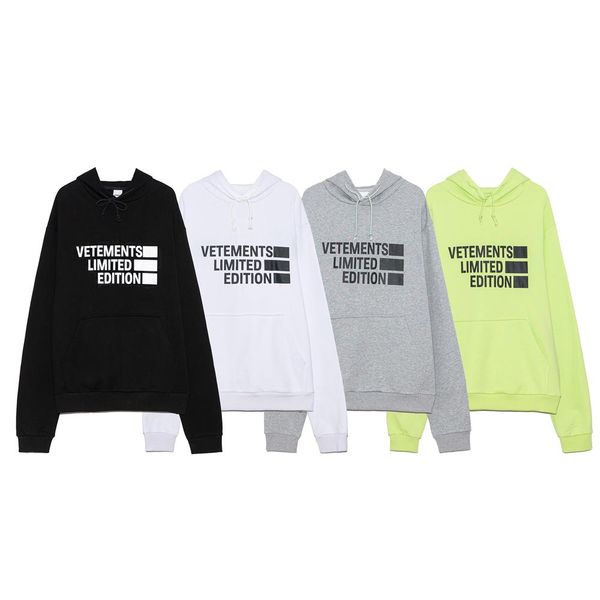 2022 ss vetements hoodie men's hoodies limited edition graphic embroidery vetements sweatshirts vtm hooded collar tag streetwear, Black
2022 ss vetements hoodie men's hoodies limited edition graphic embroidery vetements sweatshirts vtm hooded collar tag streetwear, Black