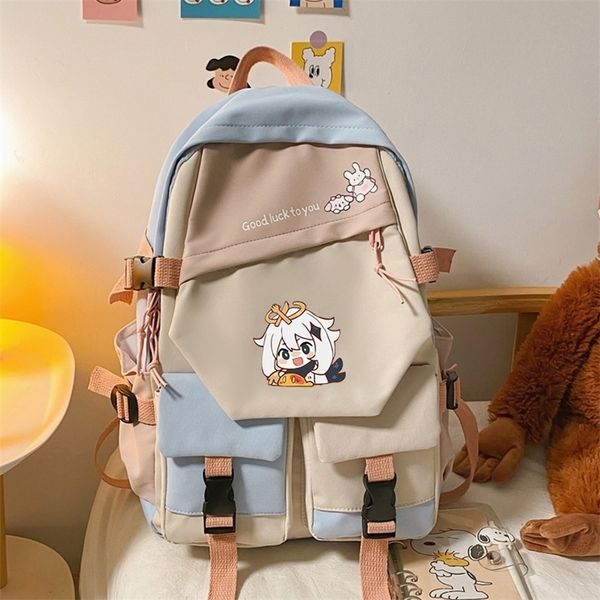 genshin impact paimon klee cosplay students school bag cartoon backpack laptravel rucksack outdoor fashion gifts 220726
genshin impact paimon klee cosplay students school bag cartoon backpack laptravel rucksack outdoor fashion gifts 220726