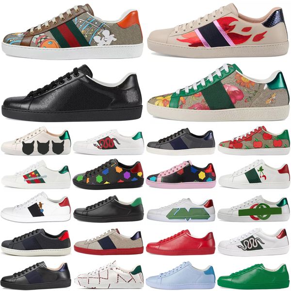 mens womens casual shoes bee snake tiger genuine leather embroidery classic trainers python embroidered lover ace sneakers with box, Black
mens womens casual shoes bee snake tiger genuine leather embroidery classic trainers python embroidered lover ace sneakers with box, Black