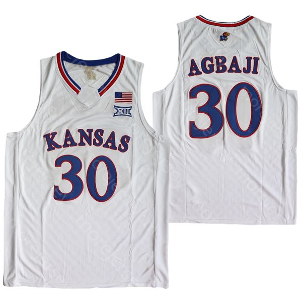ncaa college kansas jayhawks basketball jersey ochai agbaji size s-3xl all stitched embroidery red blue white, Black;red
ncaa college kansas jayhawks basketball jersey ochai agbaji size s-3xl all stitched embroidery red blue white, Black;red