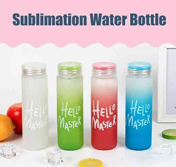 17oz sublimation frosted gradient glass water bottle color at end matte tumbler heat transfer glass cans beverage juice cups straws 0411
17oz sublimation frosted gradient glass water bottle color at end matte tumbler heat transfer glass cans beverage juice cups straws 0411