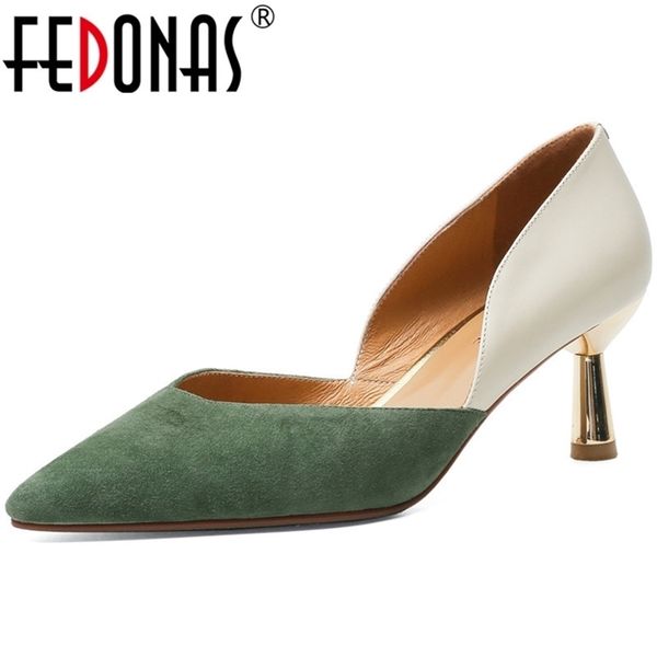 fedonas fashion mixed colors women's shoes est summer autumn suede leather high heels pumps wedding party shoes woman 220406, Black
fedonas fashion mixed colors women's shoes est summer autumn suede leather high heels pumps wedding party shoes woman 220406, Black
