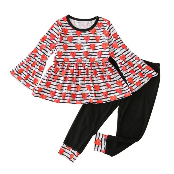 clothing sets toddler baby kids girls pant set valentine's day ruched dress love cute print skirt pants trousers sportswear chi, White
clothing sets toddler baby kids girls pant set valentine's day ruched dress love cute print skirt pants trousers sportswear chi, White