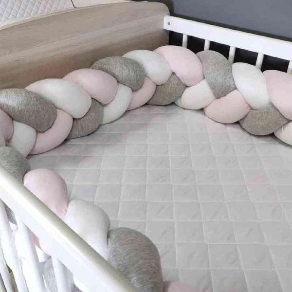 1m/2m/3m/4m baby bumper bed braid knot pillow cushion bumper for infant bebe crib protector cot bumper room decor aa220326
1m/2m/3m/4m baby bumper bed braid knot pillow cushion bumper for infant bebe crib protector cot bumper room decor aa220326