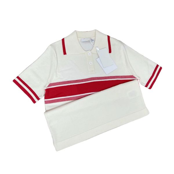 designer luxury the new women's letters & tees knitted wool lapel short-sleeved polo shirt,quality, White
designer luxury the new women's letters & tees knitted wool lapel short-sleeved polo shirt,quality, White