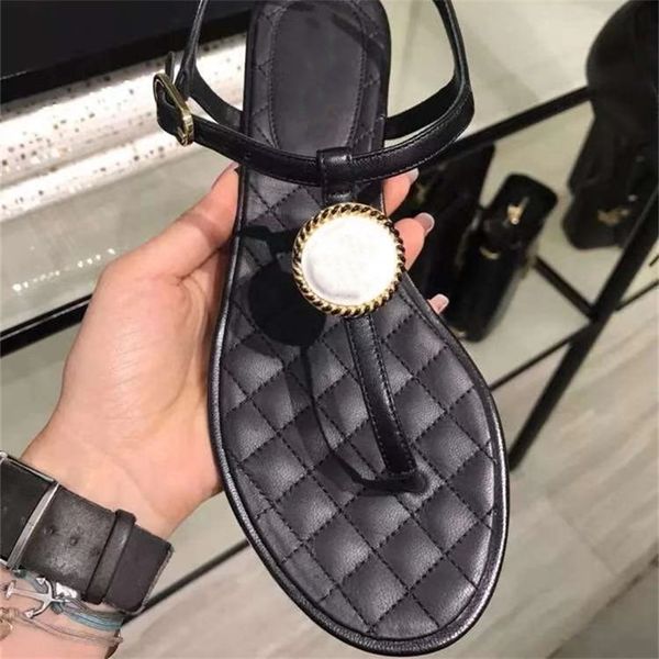 30% off 2022 slippers women's flip flops real leather sandals women flats summer new beach shoes slides fashion designer luxury brand w, Black
30% off 2022 slippers women's flip flops real leather sandals women flats summer new beach shoes slides fashion designer luxury brand w, Black