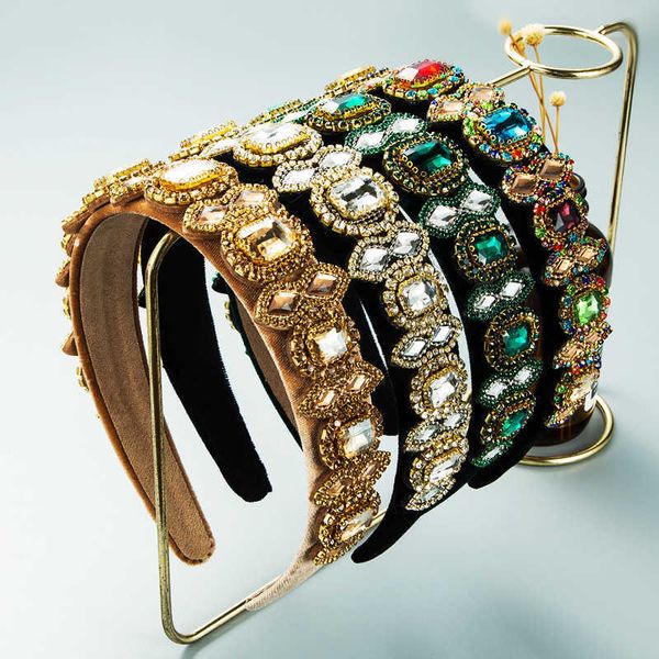 heming hair hoop autumn and winter new fashion exaggeration full diamond baroque women's face washing headband net red jewelry, Silver
heming hair hoop autumn and winter new fashion exaggeration full diamond baroque women's face washing headband net red jewelry, Silver