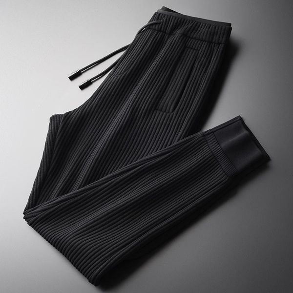 men's pants knit stripe men plus size 4xl luxury soft vertical casual sports men's autumn slim skinny, Black
men's pants knit stripe men plus size 4xl luxury soft vertical casual sports men's autumn slim skinny, Black
