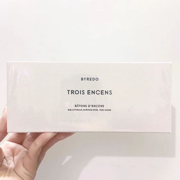 trois encens 60pcs byredo set incense sticks 20pcs with 3kinds bibliotheque burning rose tree house lasting smell solid perfume fragrance qu
trois encens 60pcs byredo set incense sticks 20pcs with 3kinds bibliotheque burning rose tree house lasting smell solid perfume fragrance qu