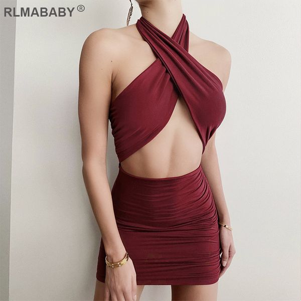 summer women criss-cross halter folds short dress slim backless hollow out black bodycon dress night club party mini dress, Black;gray
summer women criss-cross halter folds short dress slim backless hollow out black bodycon dress night club party mini dress, Black;gray