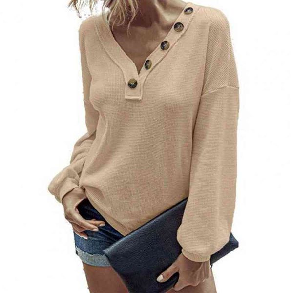 elegant women autumn v neck long sleeve knitted women buttons decor knitted blouse office lady slim pullovers streetwear l220705, White
elegant women autumn v neck long sleeve knitted women buttons decor knitted blouse office lady slim pullovers streetwear l220705, White