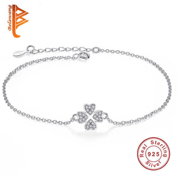 925 sterling silver women's bracelet, authentic jewelry, austrian crystal, heart-shaped clover, fashion, Golden;silver
925 sterling silver women's bracelet, authentic jewelry, austrian crystal, heart-shaped clover, fashion, Golden;silver