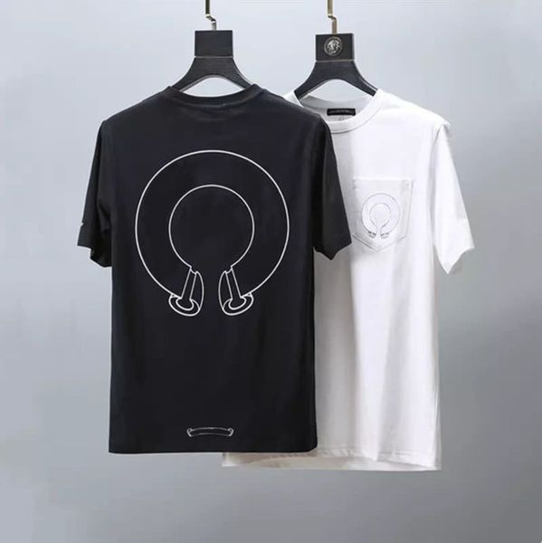 ch classic t shirts short sleeves summer letter horseshoe sanskrit cross print sweatshirts t-shirts mens woman designer loose tees q25n, White;black
ch classic t shirts short sleeves summer letter horseshoe sanskrit cross print sweatshirts t-shirts mens woman designer loose tees q25n, White;black