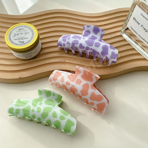 length 11.8 cm large spot square hair clamps european women resin plastic hairpins geometric hair claw clips for lady shower head wear ponyt, Slivery;white
length 11.8 cm large spot square hair clamps european women resin plastic hairpins geometric hair claw clips for lady shower head wear ponyt, Slivery;white