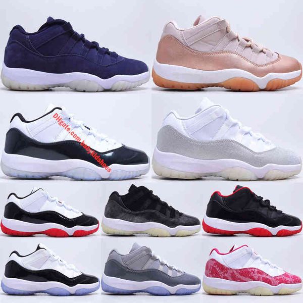 classic 11 low basketball shoes leather 11s trainers rose gold cool grey concord bred barons men women outdoor sneakers, Black
classic 11 low basketball shoes leather 11s trainers rose gold cool grey concord bred barons men women outdoor sneakers, Black