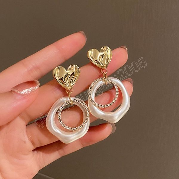 fashion jewelry s925 silver post irregular faux pearl hoop geometric dangle earrings rhinestone heart stud earrings
fashion jewelry s925 silver post irregular faux pearl hoop geometric dangle earrings rhinestone heart stud earrings