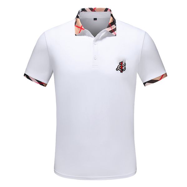 men's tee europe and the united polo states new classic grid printing shirt leisure fashion luxury clothing designer summer short sleev, White;black
men's tee europe and the united polo states new classic grid printing shirt leisure fashion luxury clothing designer summer short sleev, White;black