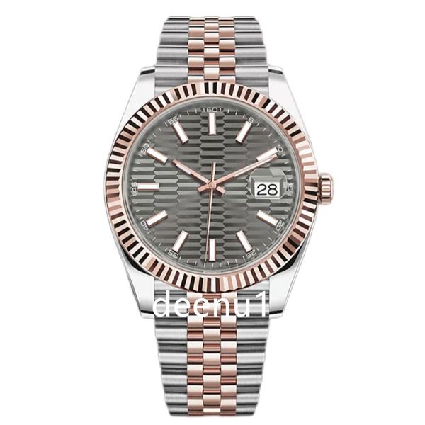 men's watch mechanical 41mm wristwatch rose gold full stainless steel watch sapphire swim designer watches montre de luxe, Slivery;brown
men's watch mechanical 41mm wristwatch rose gold full stainless steel watch sapphire swim designer watches montre de luxe, Slivery;brown