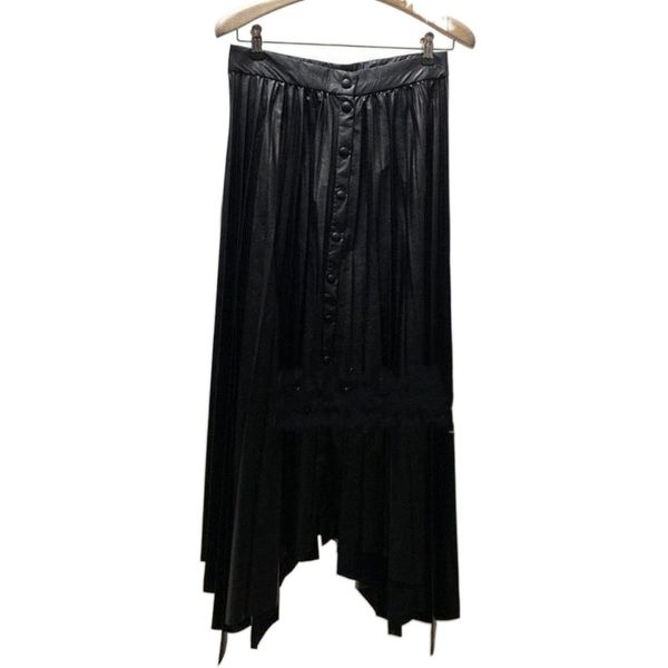 skirts irregular women pleated casual fashion buttons ladies long skirt t9cw#, Black
skirts irregular women pleated casual fashion buttons ladies long skirt t9cw#, Black