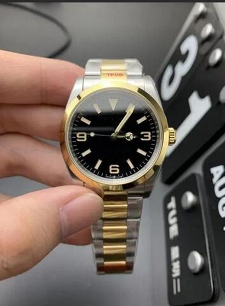 2022 new fashion mens automatic mechanical watches 36mm full stainless steel hardlex glass watch buisness style classic wristwatches de luxe, Slivery;brown
2022 new fashion mens automatic mechanical watches 36mm full stainless steel hardlex glass watch buisness style classic wristwatches de luxe, Slivery;brown