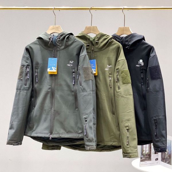 high version men's and women's jackets outdoor sweatshirts arc22teryx gore-tex lightweight warm soft shell waterproof breathable w, Black;brown
high version men's and women's jackets outdoor sweatshirts arc22teryx gore-tex lightweight warm soft shell waterproof breathable w, Black;brown