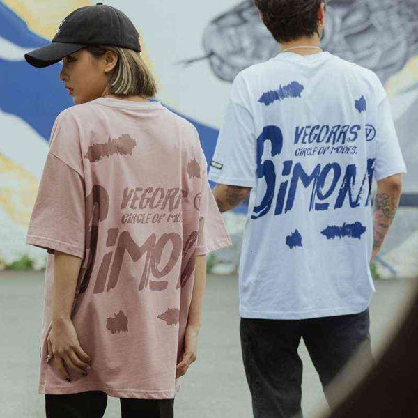 designer men's t-shirt 2022 summer fashion hip hop back graffiti english print loose short sleeve t-shirt for men and women, White;black
designer men's t-shirt 2022 summer fashion hip hop back graffiti english print loose short sleeve t-shirt for men and women, White;black