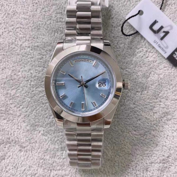 steel watches st9 day date 40mm diamond-set blue dial ice 218239 automatic mechanical movement sapphire glass president stainless mens, Slivery;brown
steel watches st9 day date 40mm diamond-set blue dial ice 218239 automatic mechanical movement sapphire glass president stainless mens, Slivery;brown