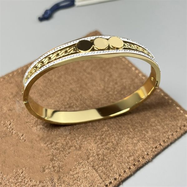 gold color bangles bracelets for women men stainless steel rhinestone crystal designer letter flower bangle jewelry original package 63mld3, Black
gold color bangles bracelets for women men stainless steel rhinestone crystal designer letter flower bangle jewelry original package 63mld3, Black