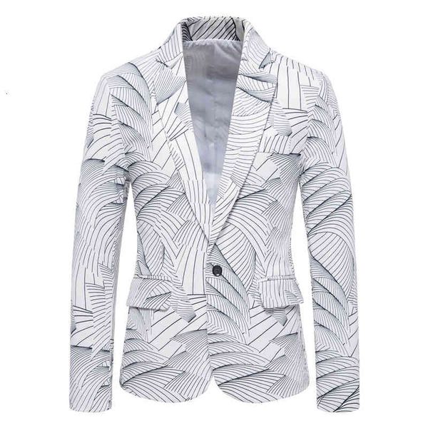 men's suits & blazers men's european stripe casual suit slim one button fashion coat pglq, White;black
men's suits & blazers men's european stripe casual suit slim one button fashion coat pglq, White;black