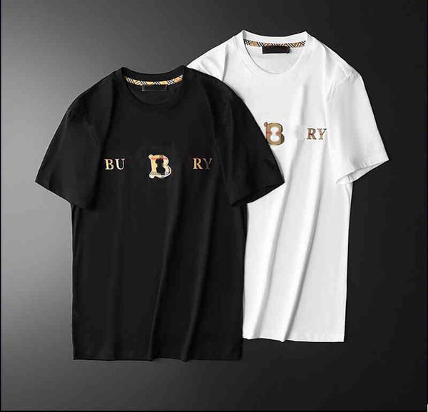 designer burburry t shirt fashion brands browne high street hip hop cotton summer new europe and america mens womans lovers high end slim ro, White;black
designer burburry t shirt fashion brands browne high street hip hop cotton summer new europe and america mens womans lovers high end slim ro, White;black