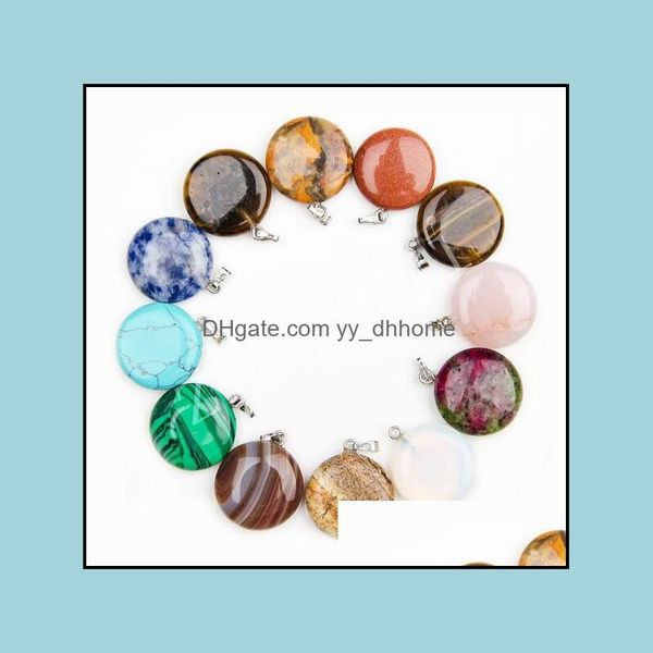 charms jewelry findings components new arrival 21mm flat round shape semi-precious natural stone beads pendant charm for necklace making a, Bronze;silver
charms jewelry findings components new arrival 21mm flat round shape semi-precious natural stone beads pendant charm for necklace making a, Bronze;silver